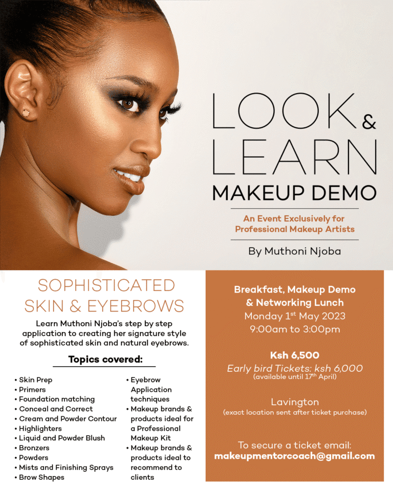 Sophisticated Skin & Eyebrows – 1st Edition LOOK & LEARN MAKEUP DEMO 2023